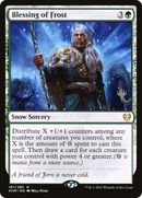 Blessing of Frost (PPKHM-161) - Kaldheim Promos: (snow) Foil