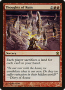 Thoughts of Ruin (SOK-118) - Saviors of Kamigawa Foil