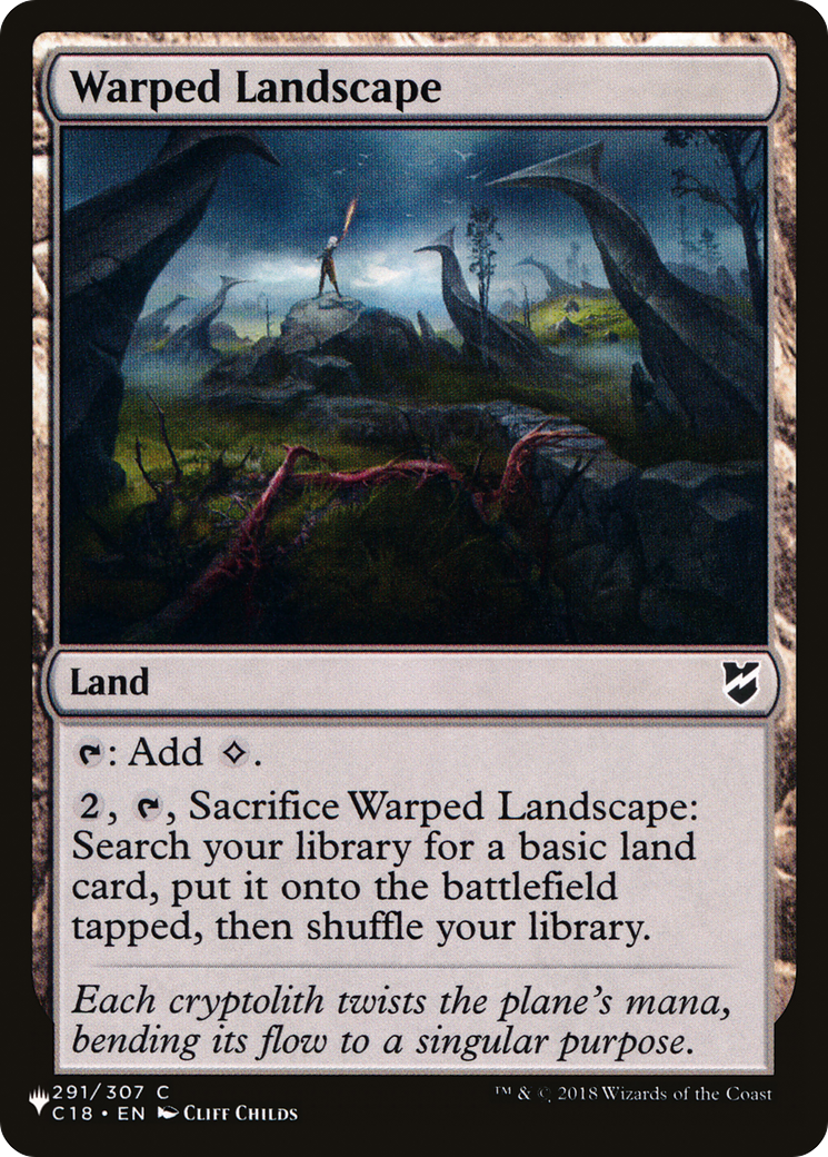 Warped Landscape (LIST-291/307) - The List