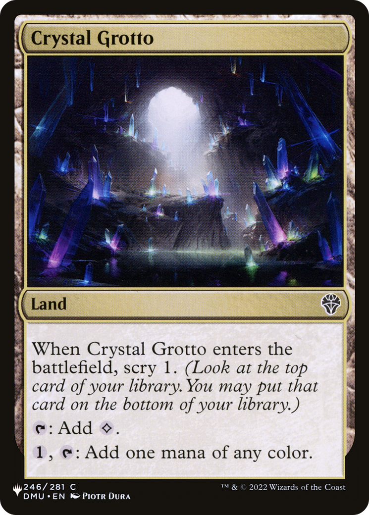 Crystal Grotto (LIST-DMU-246) - The List
