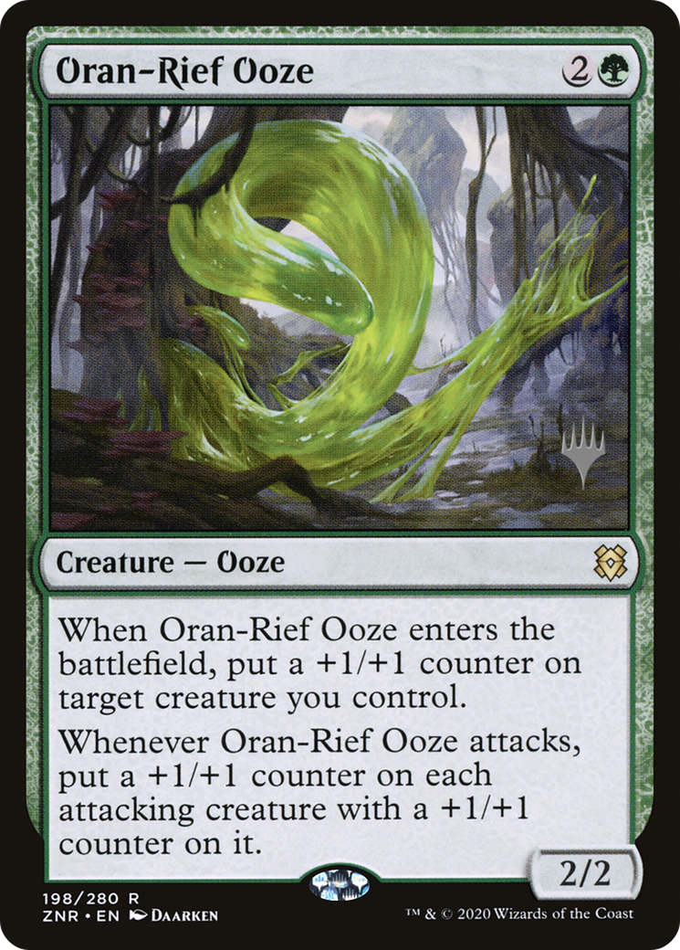 Oran-Rief Ooze (PPZNR-198) - Zendikar Rising Promos Foil