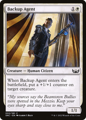 Backup Agent (SNC-002) - Streets of New Capenna