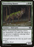 Flourishing Hunter (VOW-199) - Innistrad: Crimson Vow Foil