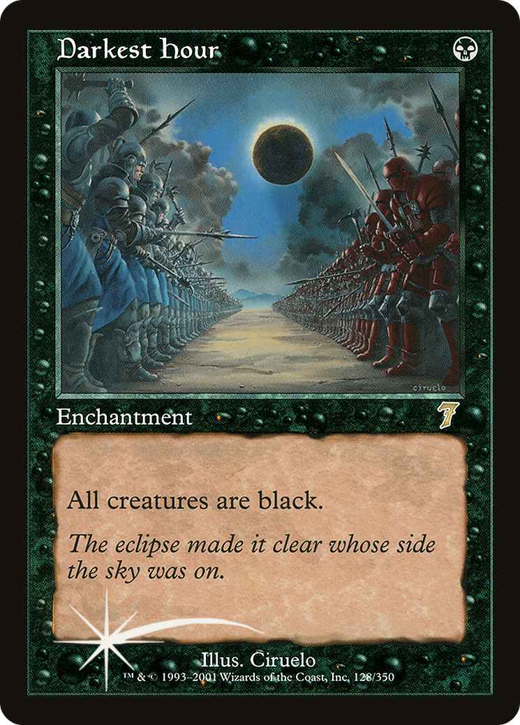 Darkest Hour (7ED-128★) - Seventh Edition Foil