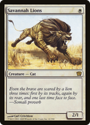Savannah Lions (9ED-41★) - Ninth Edition Foil