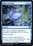 Silver Scrutiny (PRE-65S) - Dominaria United Promos Foil