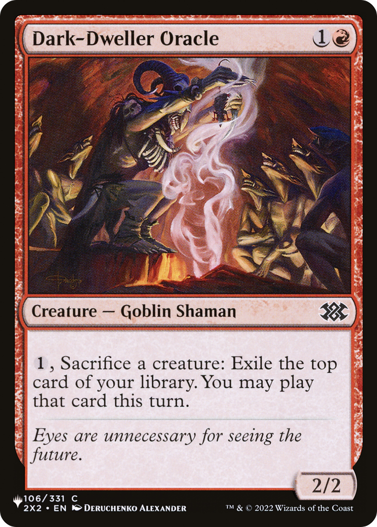 Dark-Dweller Oracle (LIST-2X2-106) - The List