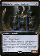 Mighty Servant of Leuk-o (CLB-598) - Commander Legends: Battle for Baldur's Gate: (Extended Art) Foil