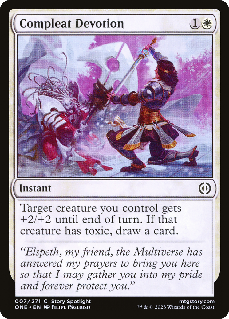 Compleat Devotion (ONE-007) - Phyrexia: All Will Be One Foil