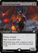 Infernal Sovereign (MOC-083) - March of the Machine Commander: (Extended Art) Foil