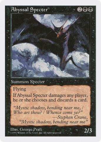 Abyssal Specter (5ED-) - Fifth Edition