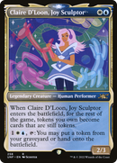 Claire D'Loon, Joy Sculptor (UNF-258) - Unfinity: (Showcase) Foil