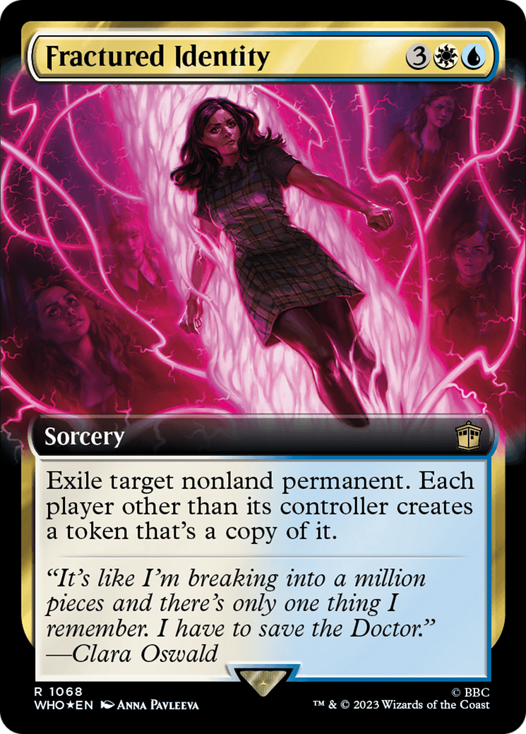 Fractured Identity (WHO-1068) - Doctor Who: (Extended Art) Foil