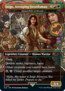 Samut, Voice of Dissent (SLD-1451) - Secret Lair Drop / Inigo, Avenging Swordsman (Borderless) Foil