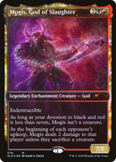 Mogis, God of Slaughter (SLD-078) - Secret Lair Drop: (enchantment, Showcase) Foil