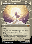 Gandalf the White (LTR-305) - The Lord of the Rings: Tales of Middle-earth: (Showcase) (Borderless) Foil