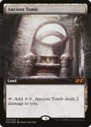 Ancient Tomb (UMA:BT-U31) - Ultimate Box Topper: (Extended Art) Foil