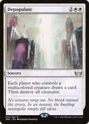 Depopulate (PPSNC-10P) - Streets of New Capenna Promos Foil