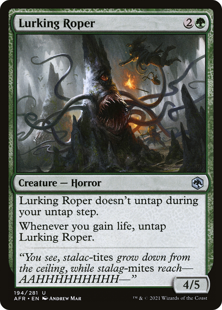 Lurking Roper (AFR-194) - Adventures in the Forgotten Realms