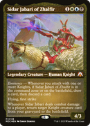 Sidar Jabari of Zhalfir (MOC-138) - March of the Machine Commander Etched Foil