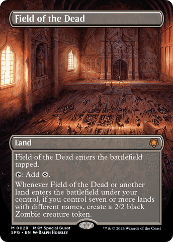 Field of the Dead (SPG-028) - Special Guests (Borderless)
