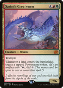 Sarinth Greatwurm (PPBRO-220) - The Brothers' War Promos