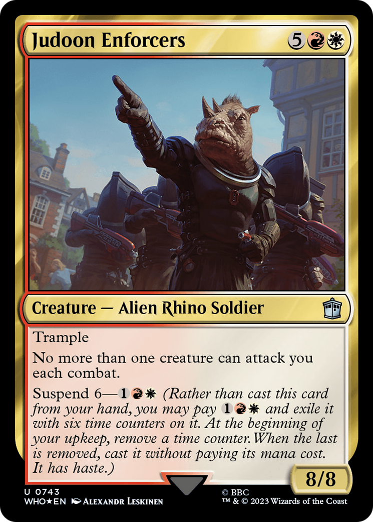 Judoon Enforcers (WHO-743) - Doctor Who Foil