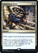 Vanishing Verse (PRE-244) - Strixhaven: School of Mages Promos Foil