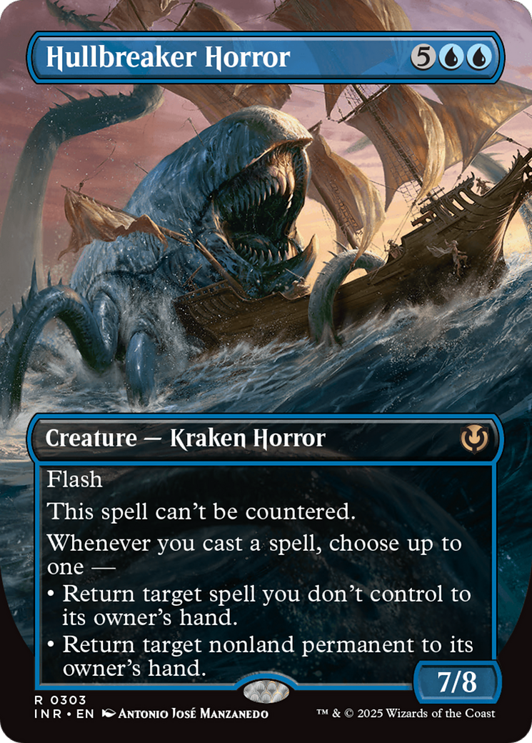 Hullbreaker Horror (Borderless) (INR-303) - Innistrad Remastered (Borderless)