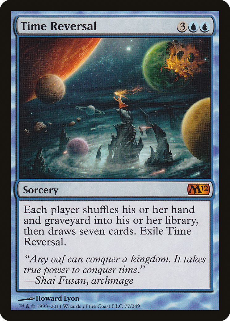 Time Reversal (M12-077) - Magic 2012 Foil