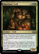 Faunsbane Troll (WOE-203) - Wilds of Eldraine Foil