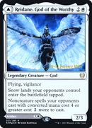 Reidane, God of the Worthy // Valkmira, Protector's Shield (PRE-021) - Kaldheim Promos Foil