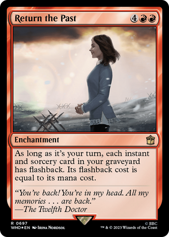 Return the Past (WHO-697) - Doctor Who Foil