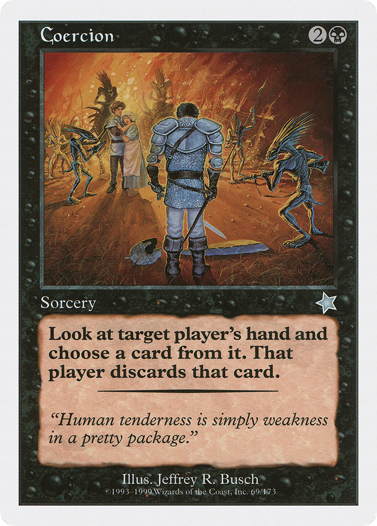 Coercion (S99-069) - Starter 1999