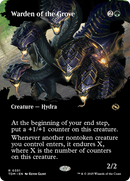 Warden of the Grove (TDM-351) - Tarkir: Dragonstorm: (Showcase) (Borderless) Foil