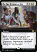 Kayla's Reconstruction (BRO-303) - The Brothers' War: (Extended Art) Foil