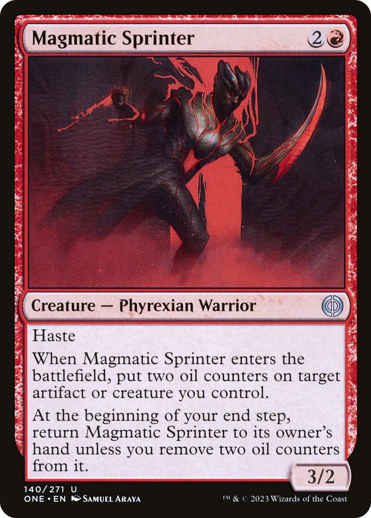 Magmatic Sprinter (ONE-140) - Phyrexia: All Will Be One