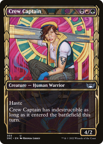 Crew Captain (SNC-303) - Streets of New Capenna: (Showcase) Foil