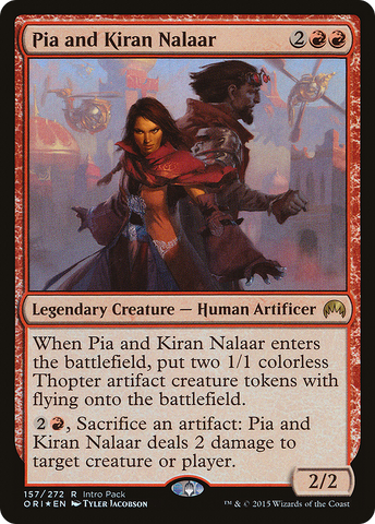 Pia and Kiran Nalaar (UMP-157) - Magic Origins Promos Foil