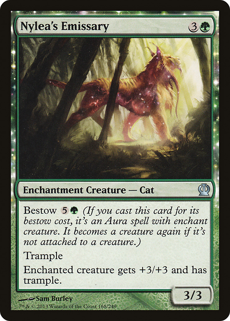 Nylea's Emissary (THS-168) - Theros: (enchantment)