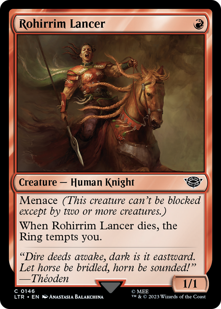 Rohirrim Lancer (LTR-146) - The Lord of the Rings: Tales of Middle-earth