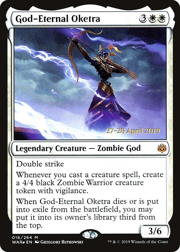 God-Eternal Oketra (PRE-16S) - War of the Spark Promos Foil
