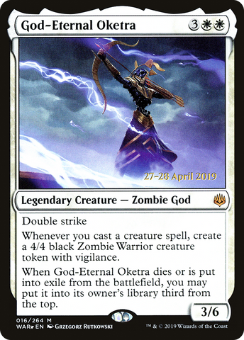 God-Eternal Oketra (PRE-16S) - War of the Spark Promos Foil