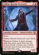 Feldon, Ronom Excavator (PPBRO-135) - The Brothers' War Promos