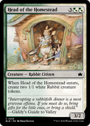 Head of the Homestead (BLB-216) - Bloomburrow