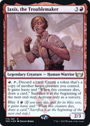 Jaxis, the Troublemaker (PRE-112S) - Streets of New Capenna Promos Foil