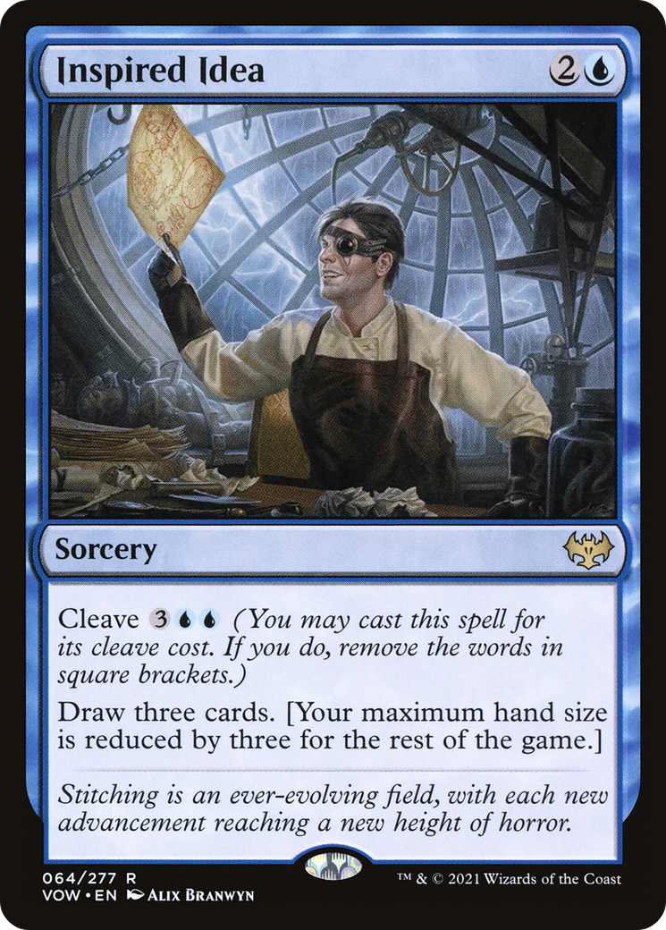 Inspired Idea (VOW-064) - Innistrad: Crimson Vow Foil