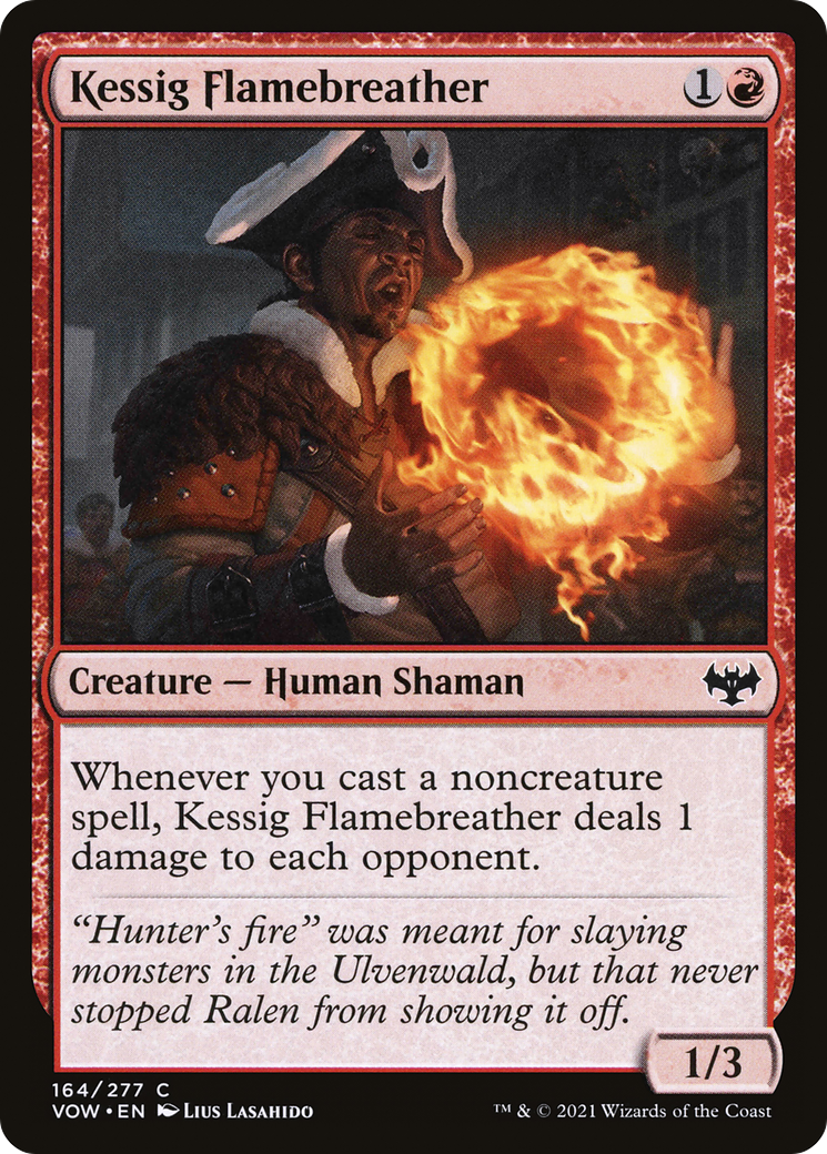 Kessig Flamebreather (VOW-164) - Innistrad: Crimson Vow