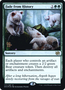 Fade from History (PRE-177S) - The Brothers' War Promos Foil