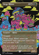 Siege Rhino (SLC-2014) - Secret Lair 30th Anniversary Countdown Kit (Borderless) Foil